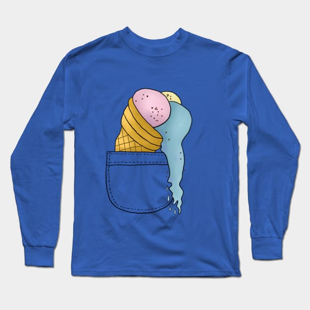 Eis in der Tasche Long Sleeve T-Shirt by Blumchen